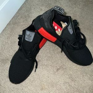 adidas Black and Red Sneakers